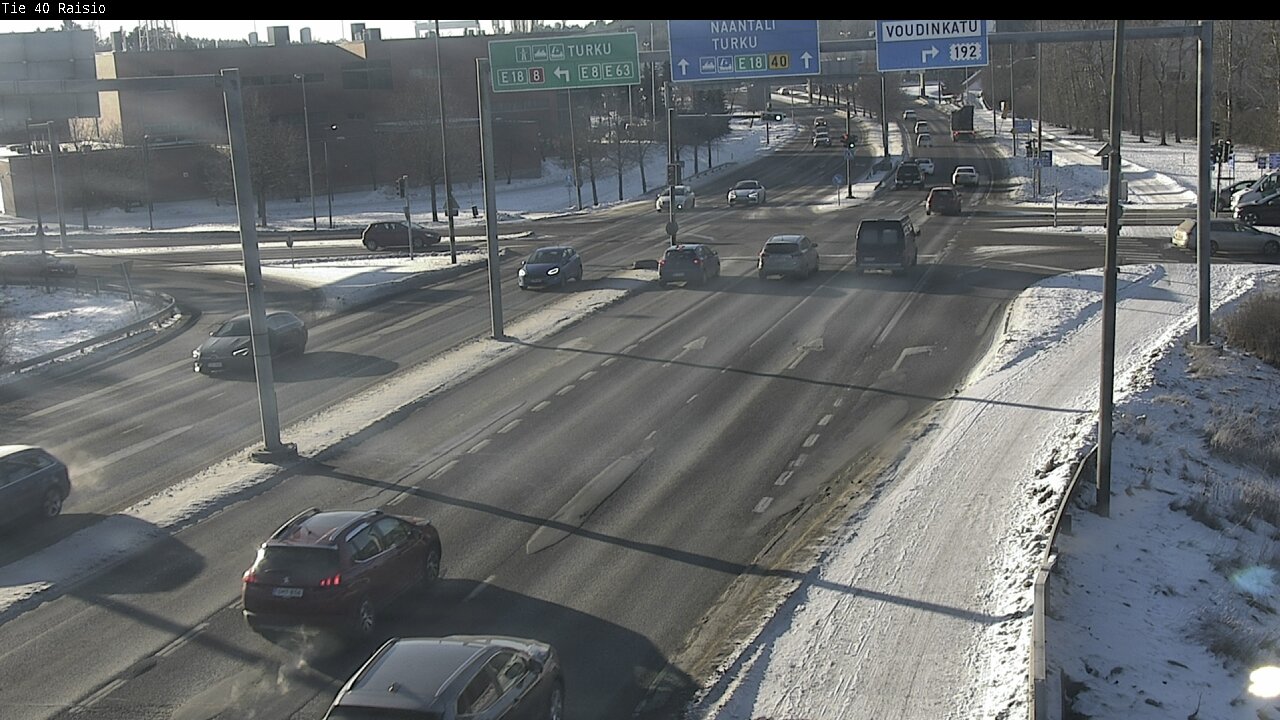 Weather Camera Image Road 40 Raisio, Raisio, Varsinais-Suomi