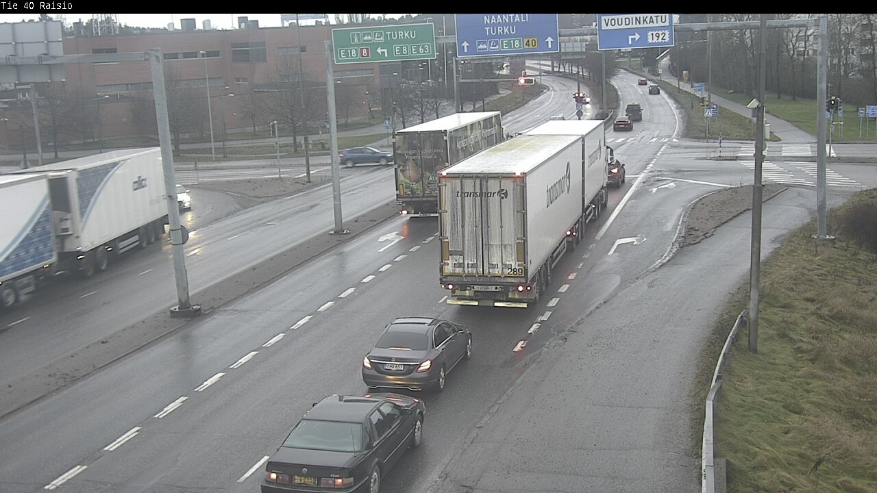Weather Camera Image Väg 40 Reso, Raisio, Varsinais-Suomi