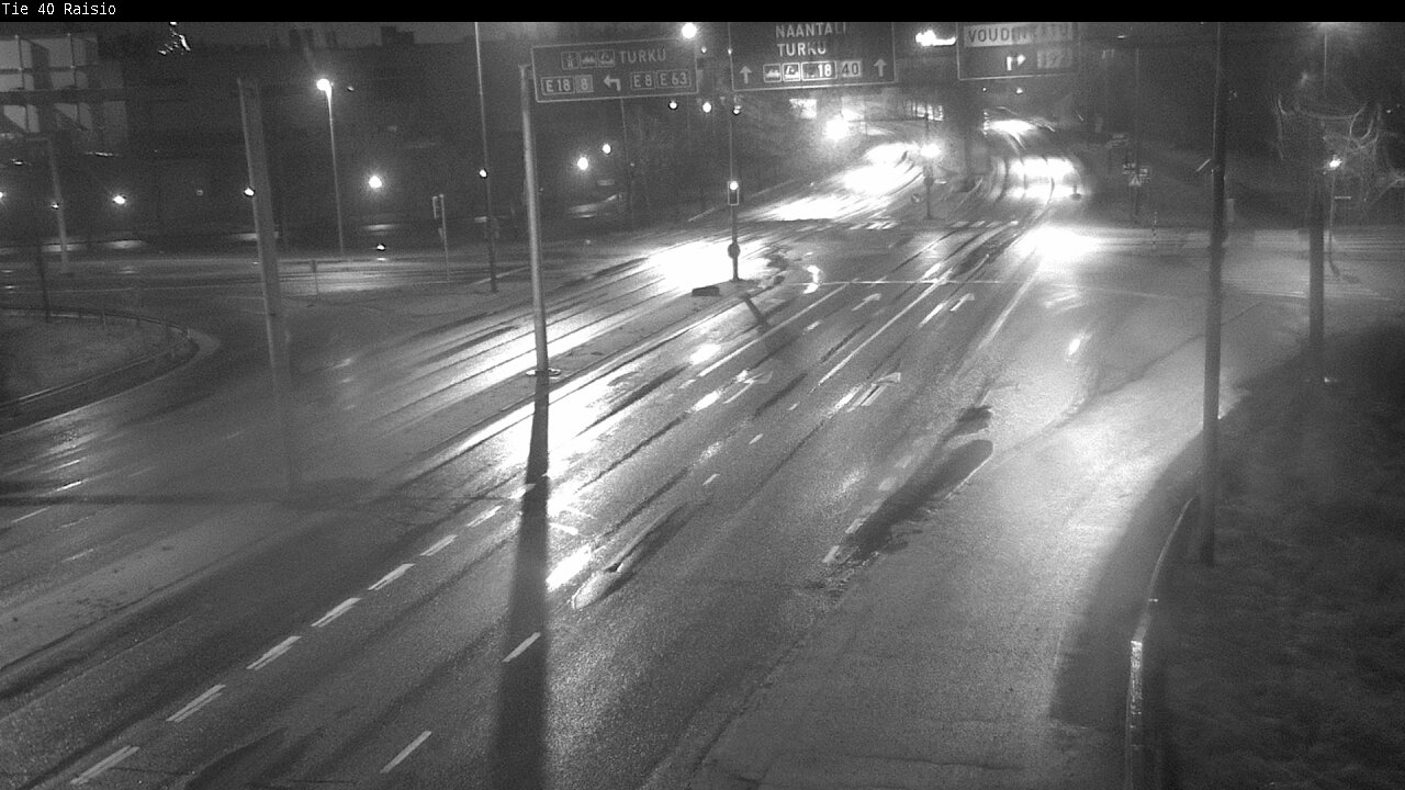 Weather Camera Image Väg 40 Reso, Raisio, Varsinais-Suomi