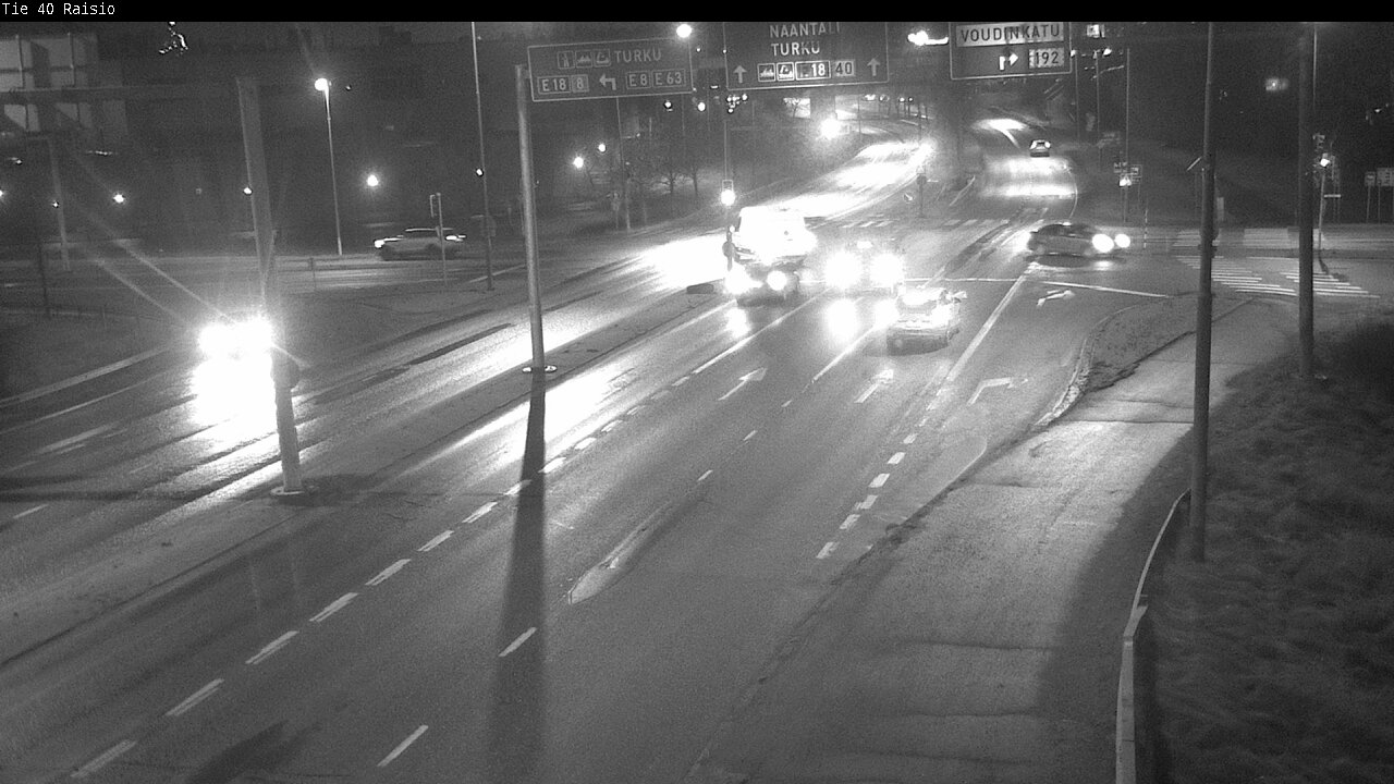 Weather Camera Image Väg 40 Reso, Raisio, Varsinais-Suomi