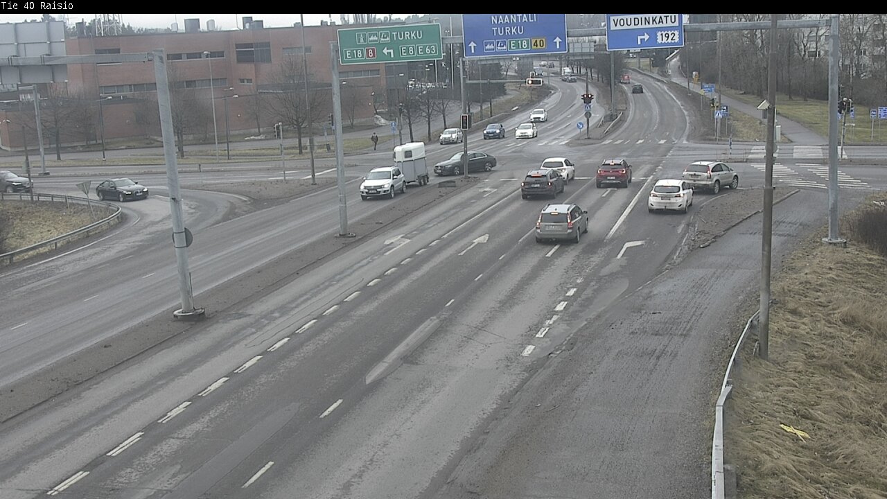 Weather Camera Image Väg 40 Reso, Raisio, Varsinais-Suomi