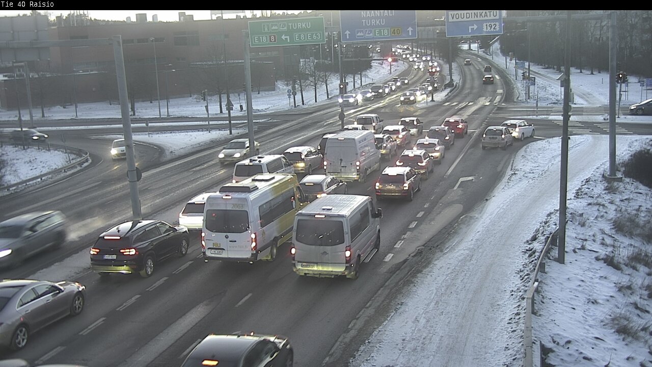 Weather Camera Image Road 40 Raisio, Raisio, Varsinais-Suomi