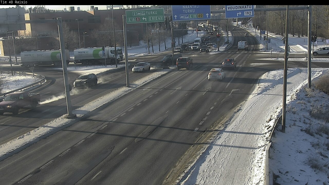 Weather Camera Image Road 40 Raisio, Raisio, Varsinais-Suomi