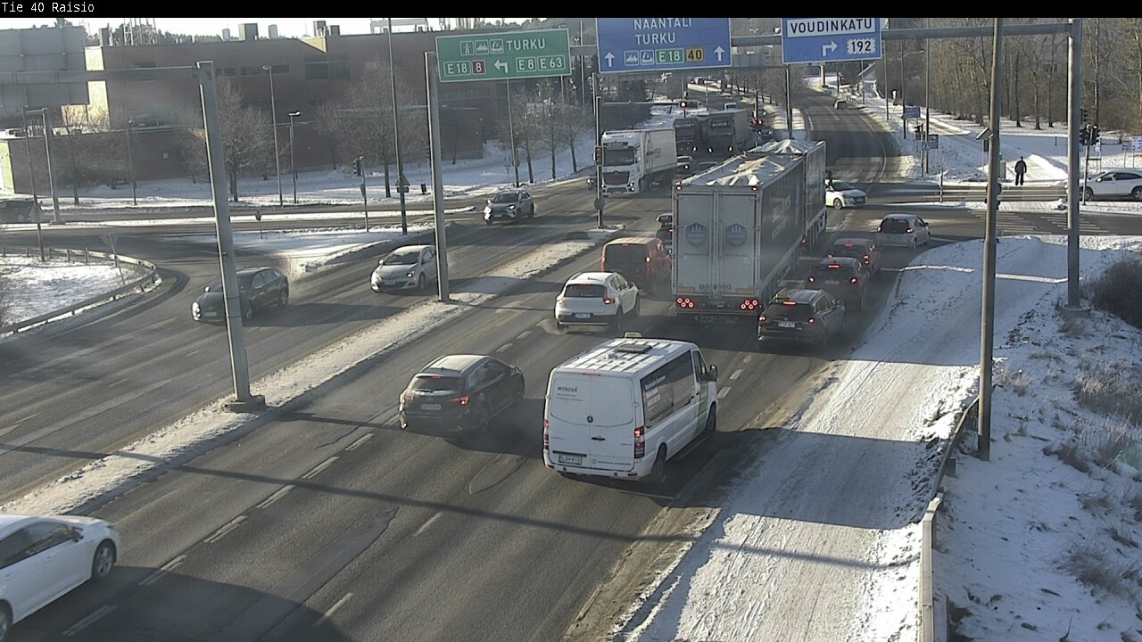 Weather Camera Image Road 40 Raisio, Raisio, Varsinais-Suomi