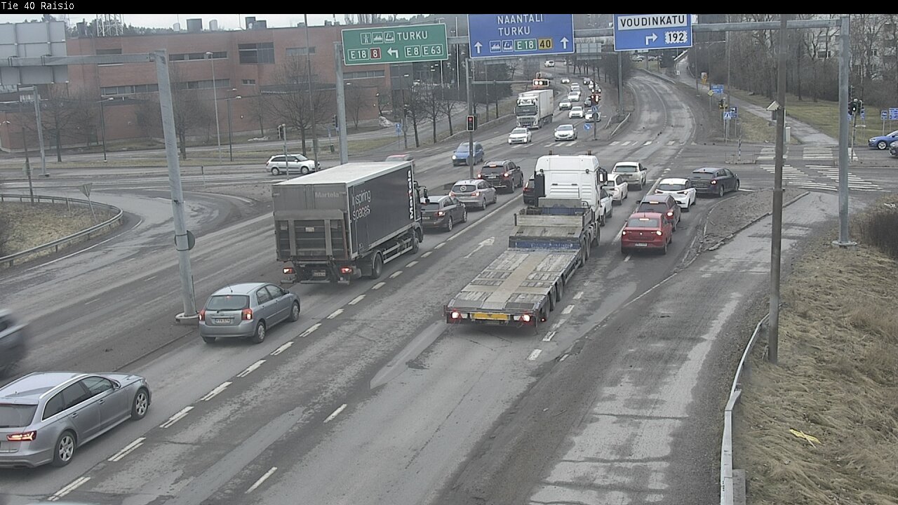 Weather Camera Image Road 40 Raisio, Raisio, Varsinais-Suomi