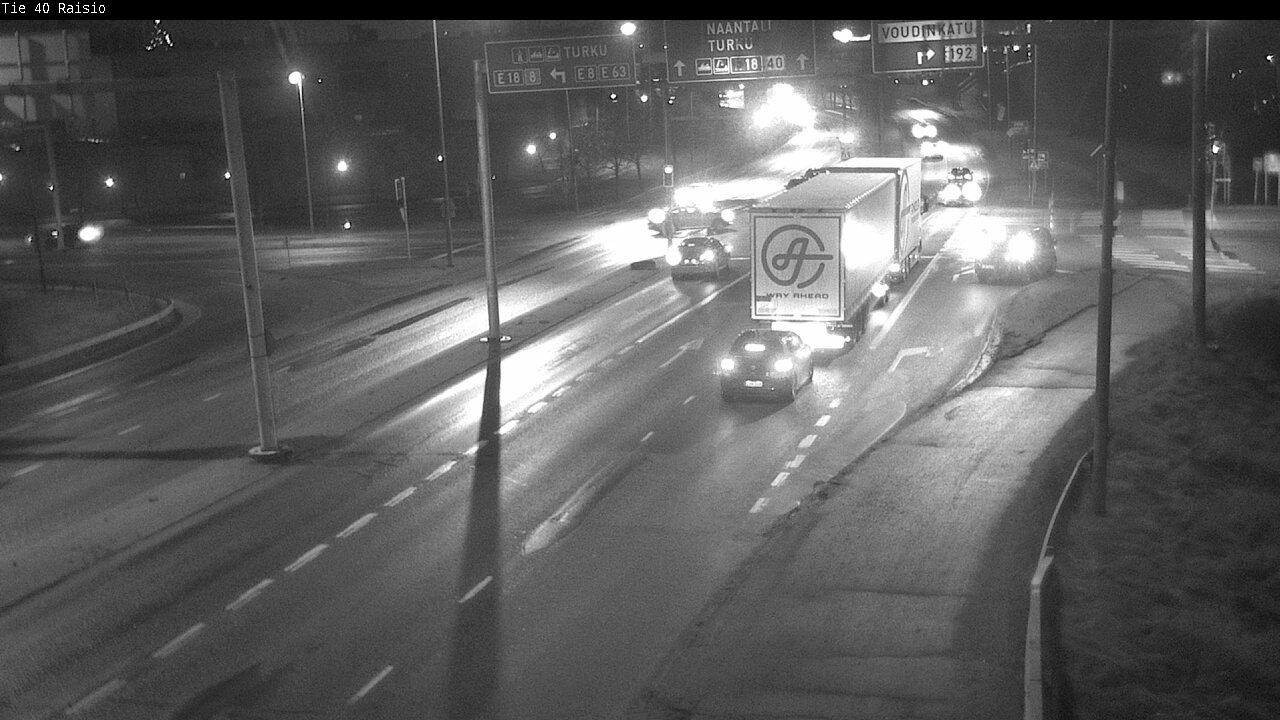 Weather Camera Image Väg 40 Reso, Raisio, Varsinais-Suomi