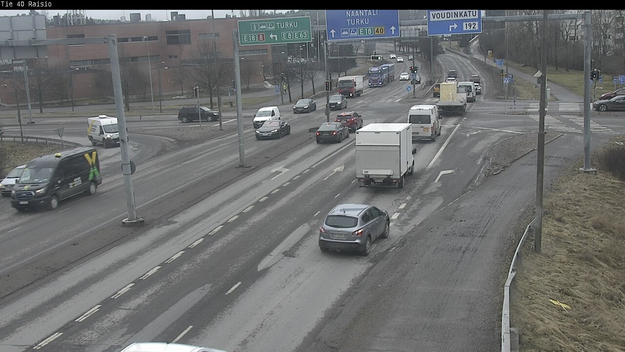Weather Camera Image Väg 40 Reso, Raisio, Varsinais-Suomi