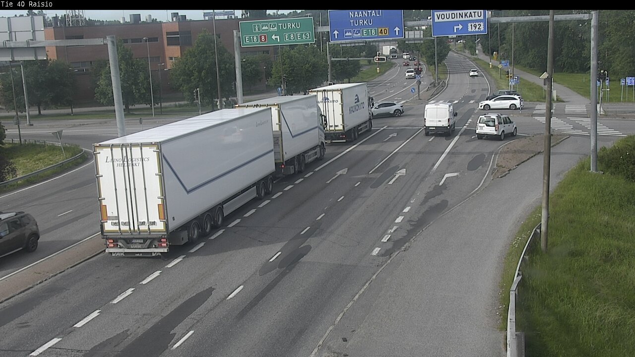 Weather Camera Image Väg 40 Reso, Raisio, Varsinais-Suomi