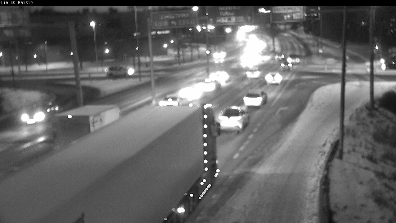 Weather Camera Image Road 40 Raisio, Raisio, Varsinais-Suomi