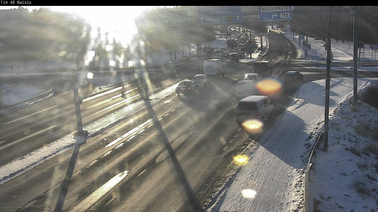 Kelikamerat Kuva Tie 40 Raisio, Raisio, Varsinais-Suomi