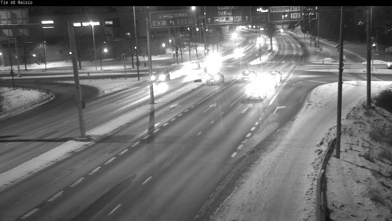Weather Camera Image Road 40 Raisio, Raisio, Varsinais-Suomi