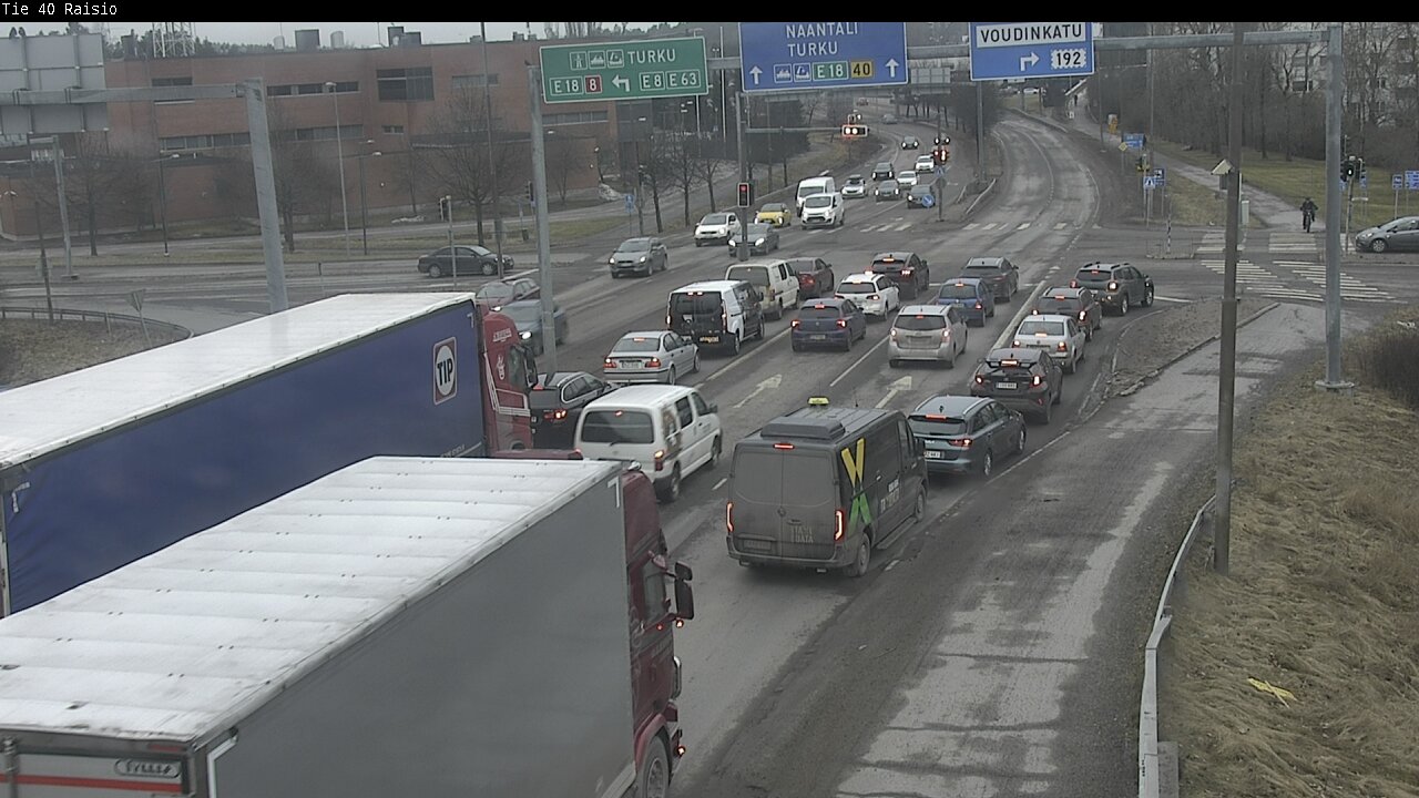 Weather Camera Image Road 40 Raisio, Raisio, Varsinais-Suomi