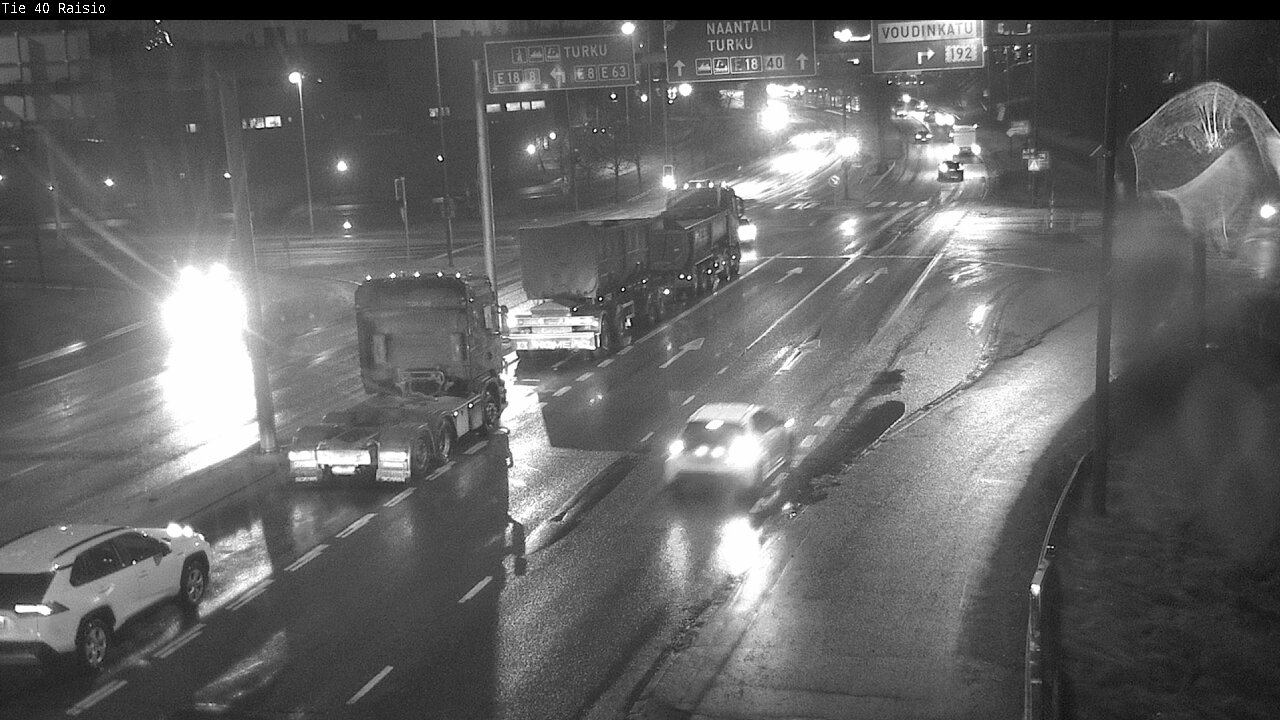 Weather Camera Image Väg 40 Reso, Raisio, Varsinais-Suomi
