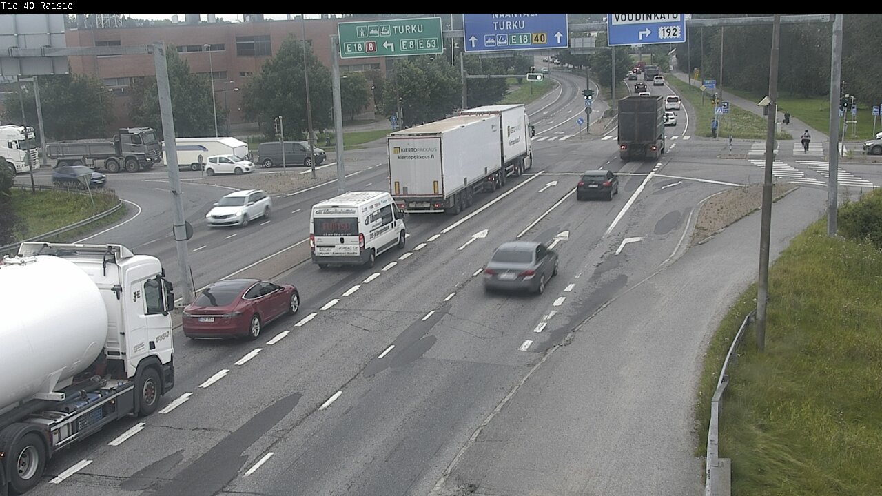 Weather Camera Image Väg 40 Reso, Raisio, Varsinais-Suomi