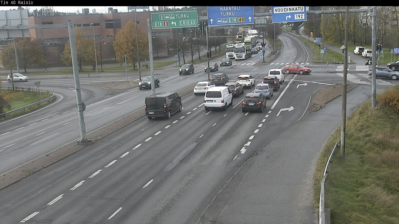 Kelikamerat Kuva Tie 40 Raisio, Raisio, Varsinais-Suomi