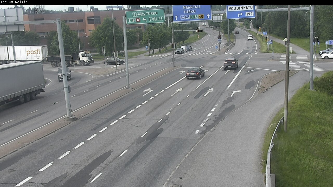 Weather Camera Image Väg 40 Reso, Raisio, Varsinais-Suomi