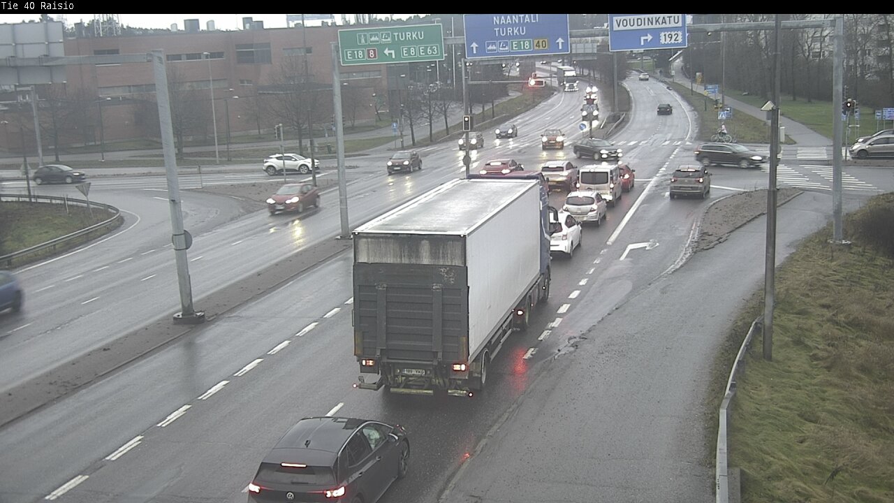Weather Camera Image Väg 40 Reso, Raisio, Varsinais-Suomi