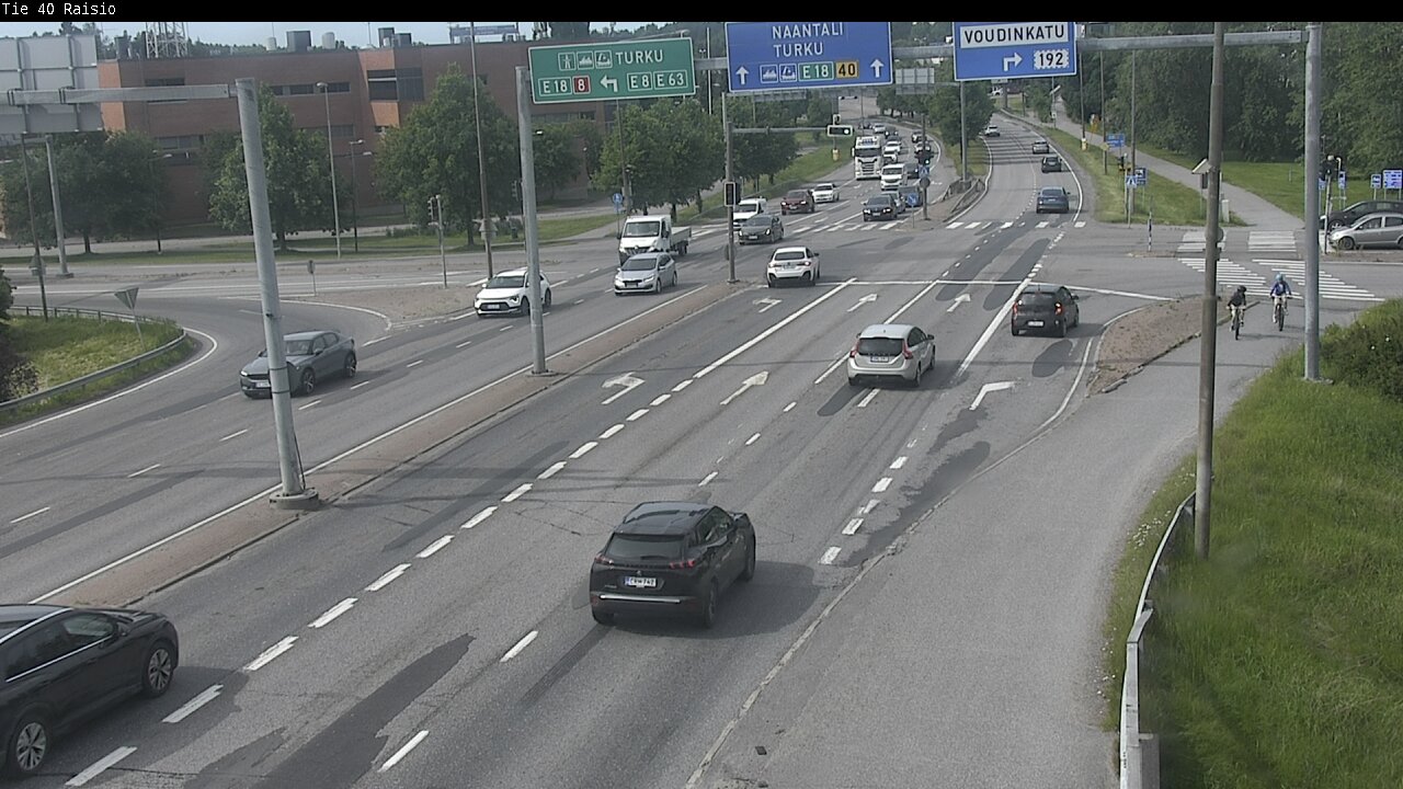 Weather Camera Image Väg 40 Reso, Raisio, Varsinais-Suomi
