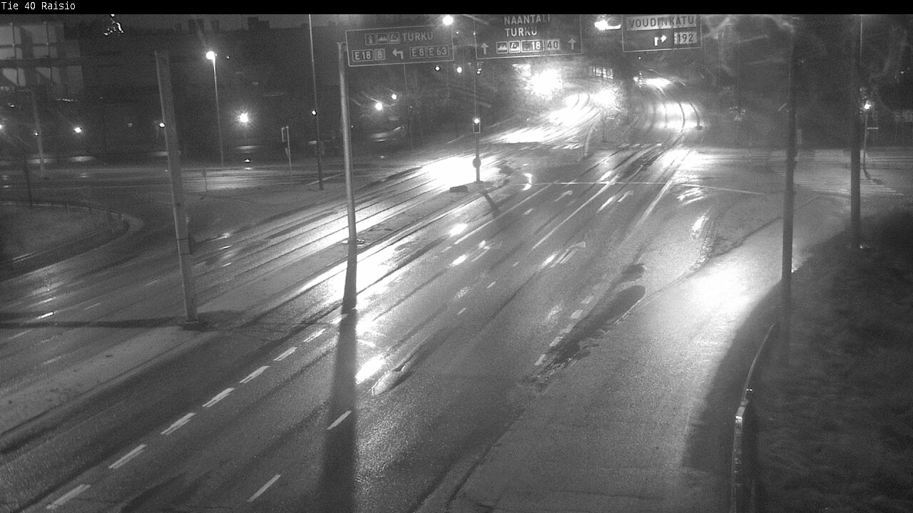 Weather Camera Image Väg 40 Reso, Raisio, Varsinais-Suomi