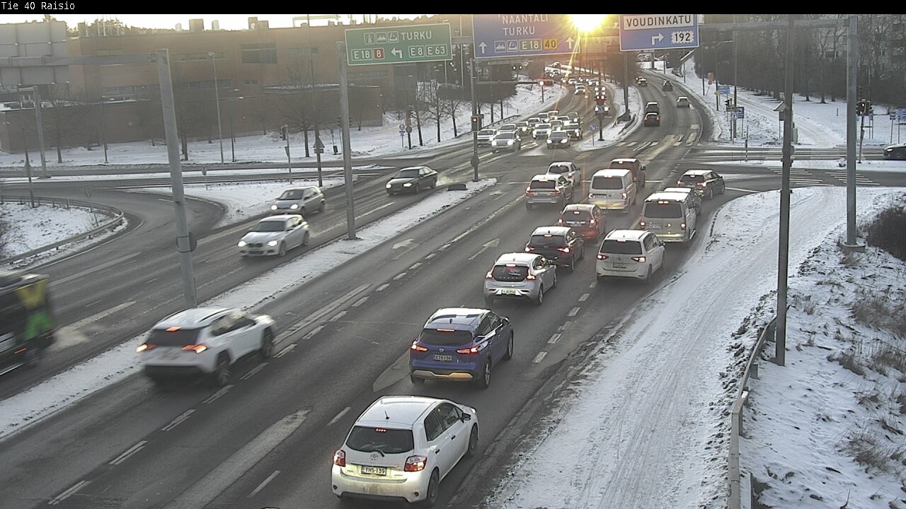 Kelikamerat Kuva Tie 40 Raisio, Raisio, Varsinais-Suomi