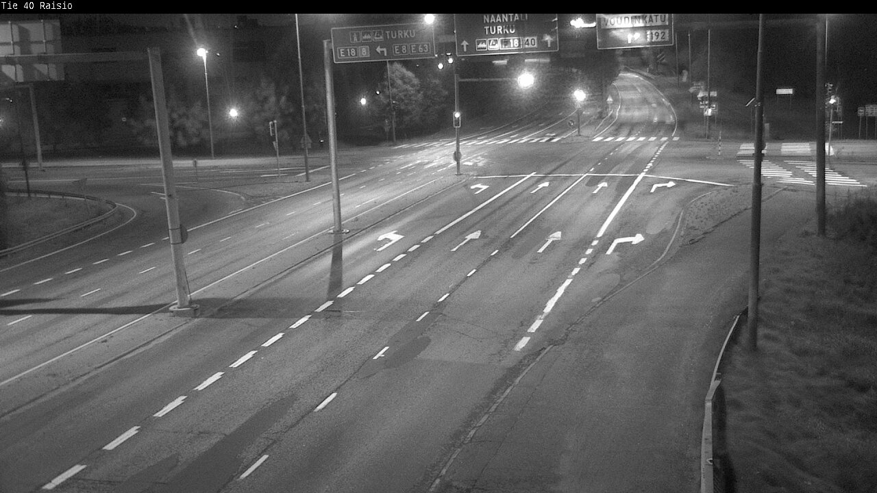 Weather Camera Image Road 40 Raisio, Raisio, Varsinais-Suomi