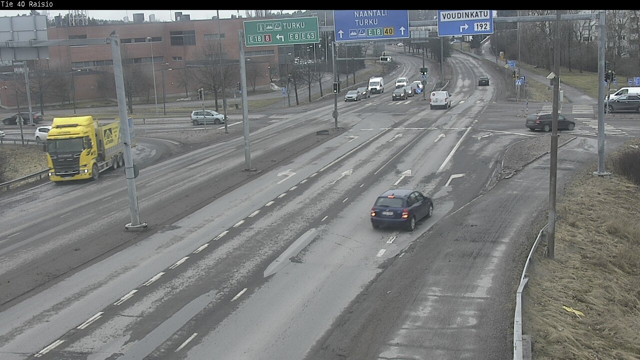 Weather Camera Image Road 40 Raisio, Raisio, Varsinais-Suomi