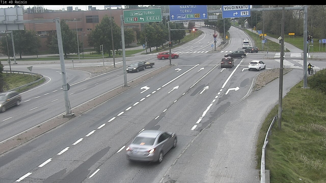 Weather Camera Image Road 40 Raisio, Raisio, Varsinais-Suomi