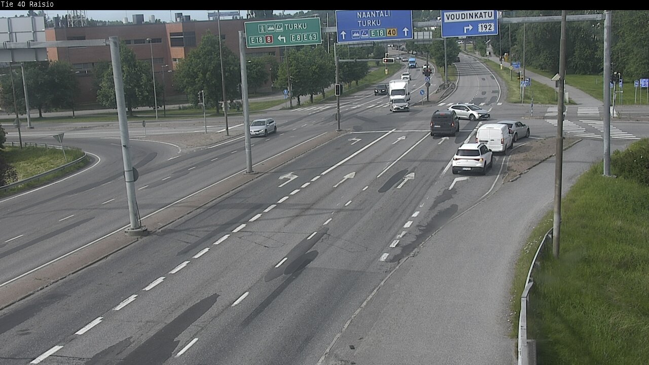 Weather Camera Image Väg 40 Reso, Raisio, Varsinais-Suomi