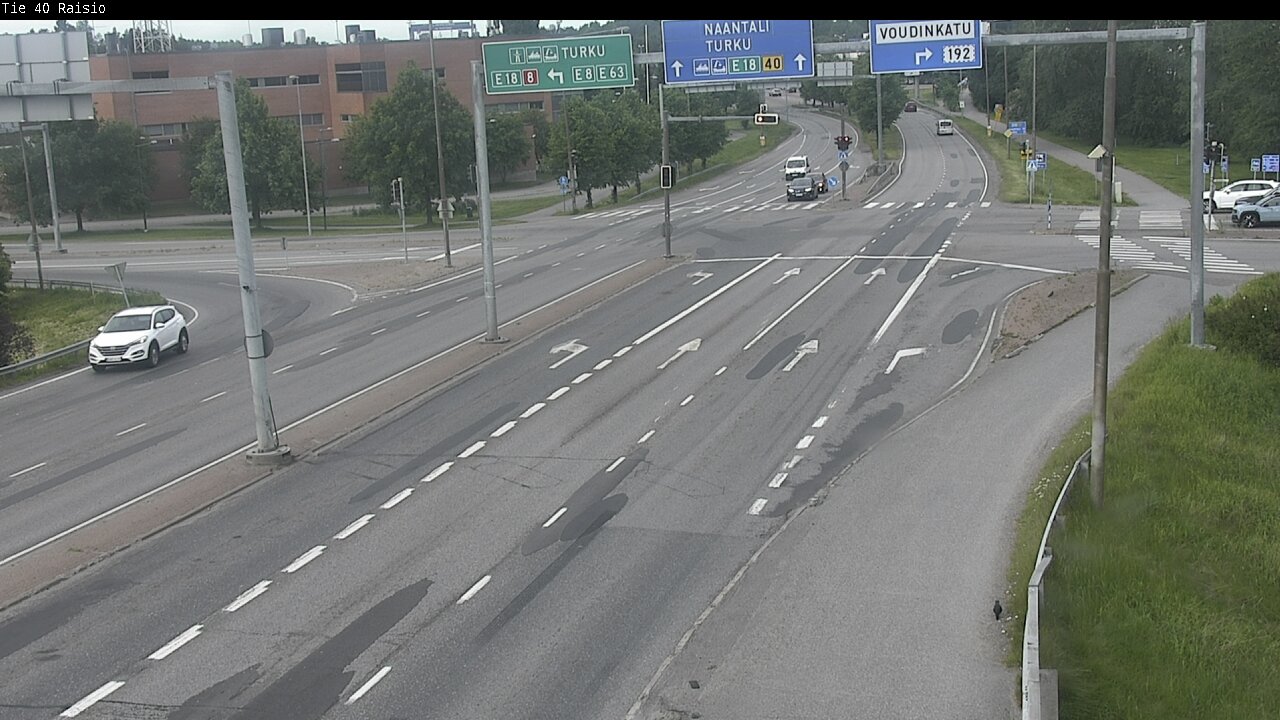 Weather Camera Image Väg 40 Reso, Raisio, Varsinais-Suomi