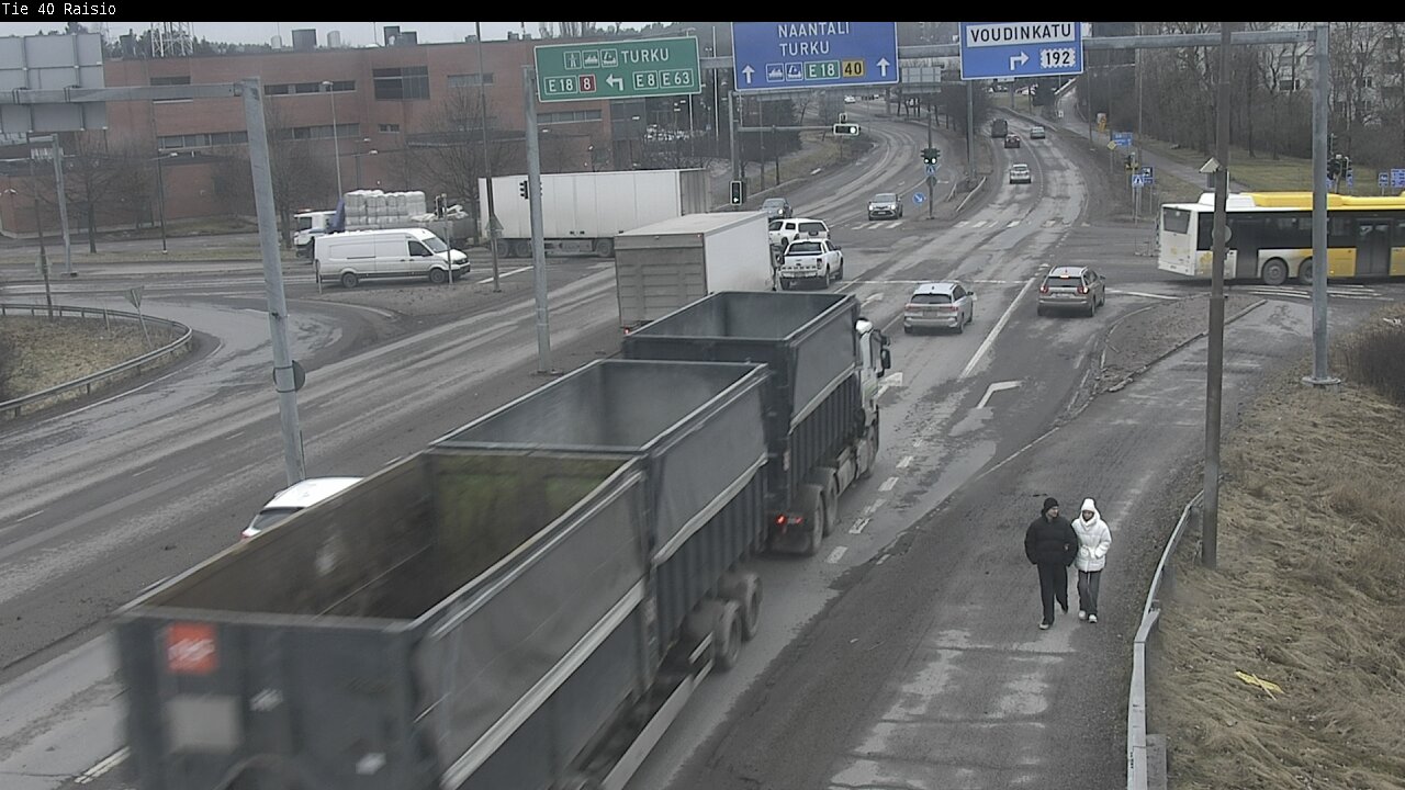 Weather Camera Image Road 40 Raisio, Raisio, Varsinais-Suomi