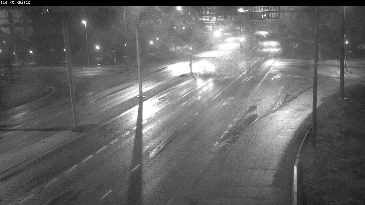 Weather Camera Image Väg 40 Reso, Raisio, Varsinais-Suomi