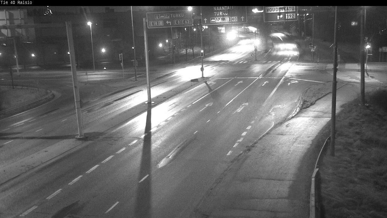 Weather Camera Image Väg 40 Reso, Raisio, Varsinais-Suomi