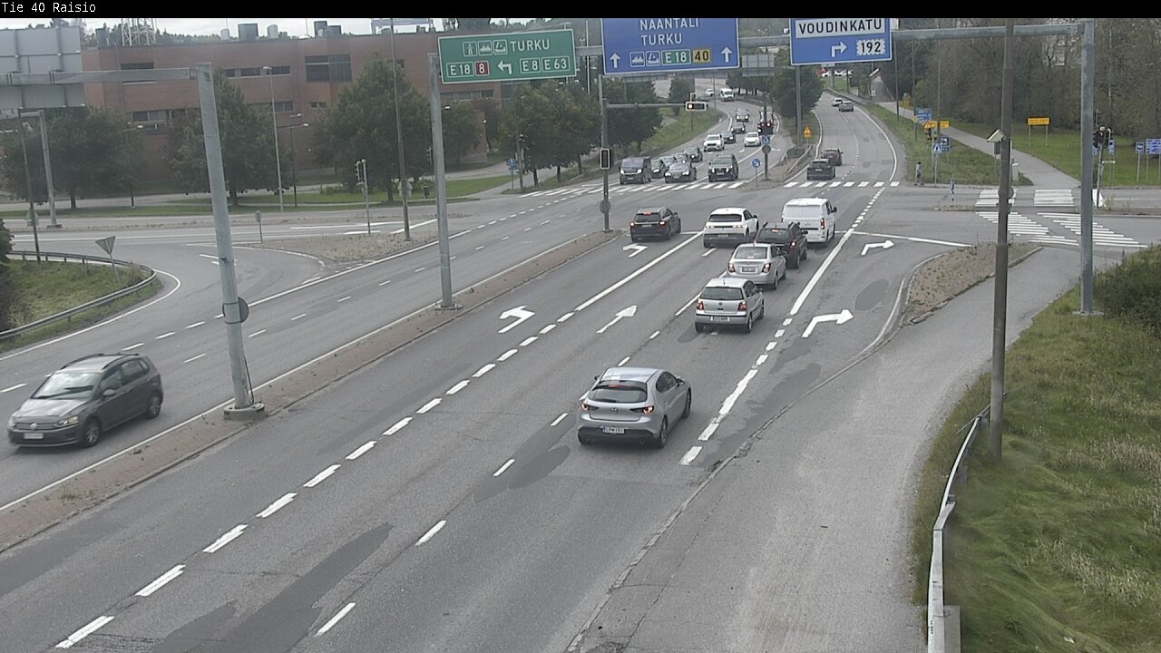 Weather Camera Image Road 40 Raisio, Raisio, Varsinais-Suomi