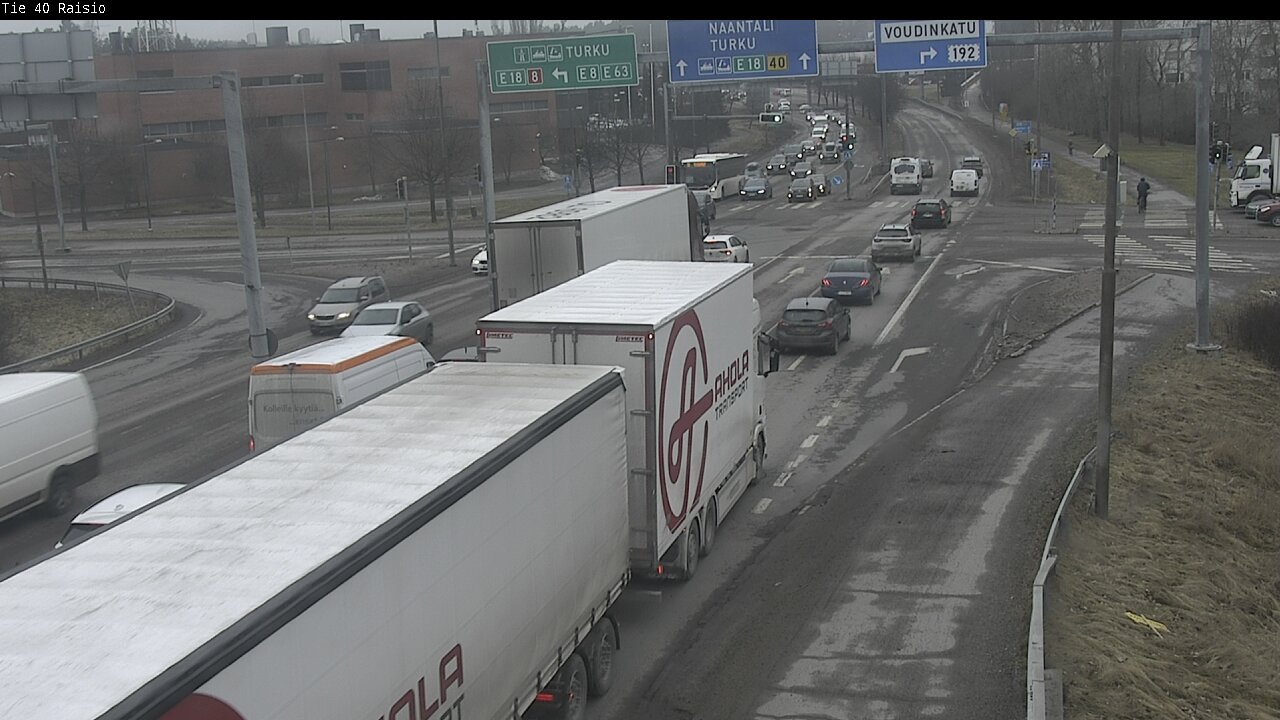 Weather Camera Image Road 40 Raisio, Raisio, Varsinais-Suomi