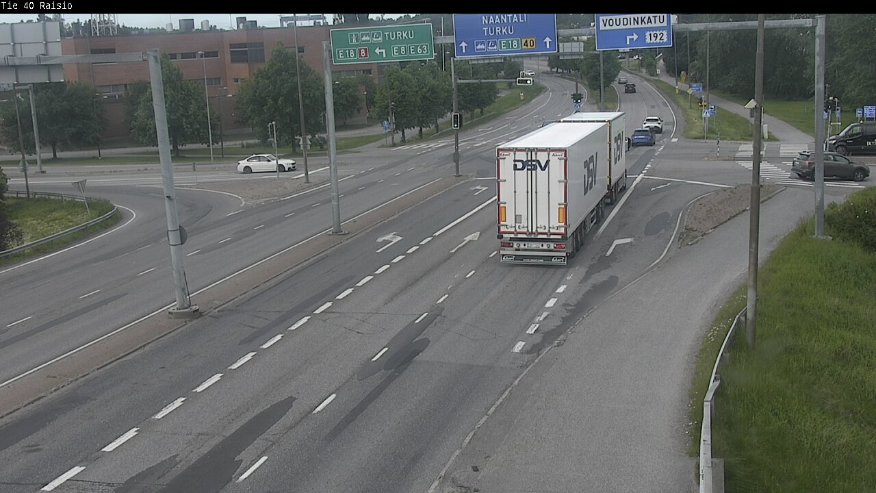 Weather Camera Image Väg 40 Reso, Raisio, Varsinais-Suomi