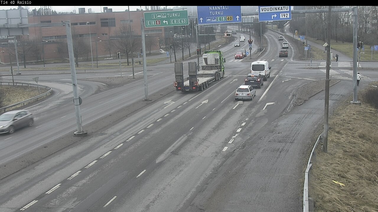 Weather Camera Image Väg 40 Reso, Raisio, Varsinais-Suomi