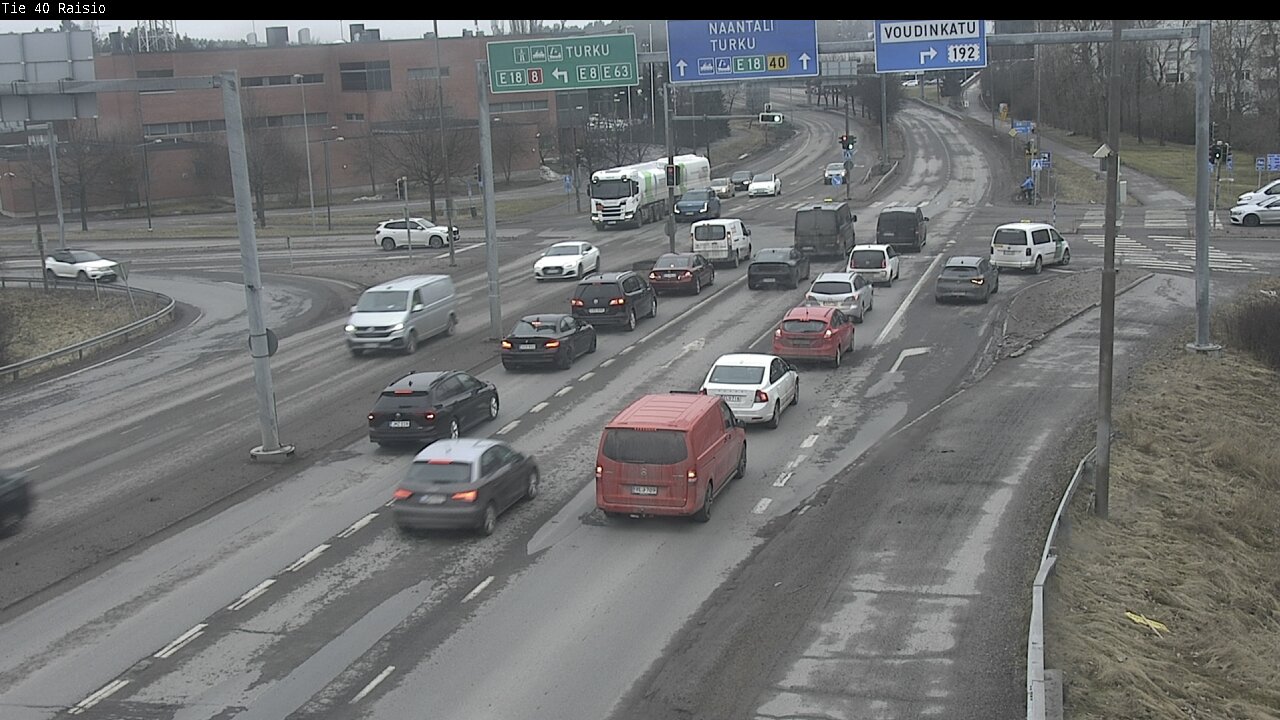 Weather Camera Image Road 40 Raisio, Raisio, Varsinais-Suomi