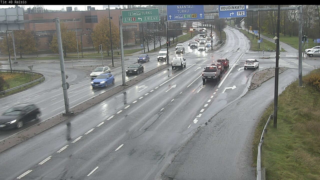 Weather Camera Image Väg 40 Reso, Raisio, Varsinais-Suomi