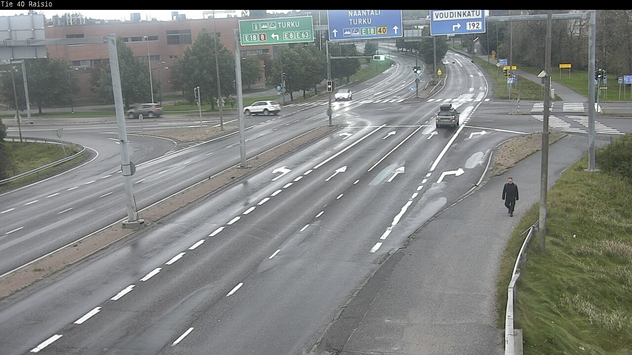 Weather Camera Image Road 40 Raisio, Raisio, Varsinais-Suomi