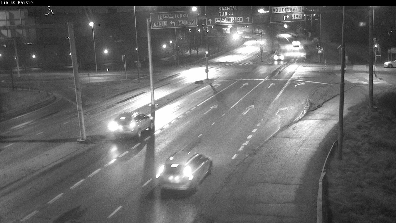 Weather Camera Image Väg 40 Reso, Raisio, Varsinais-Suomi