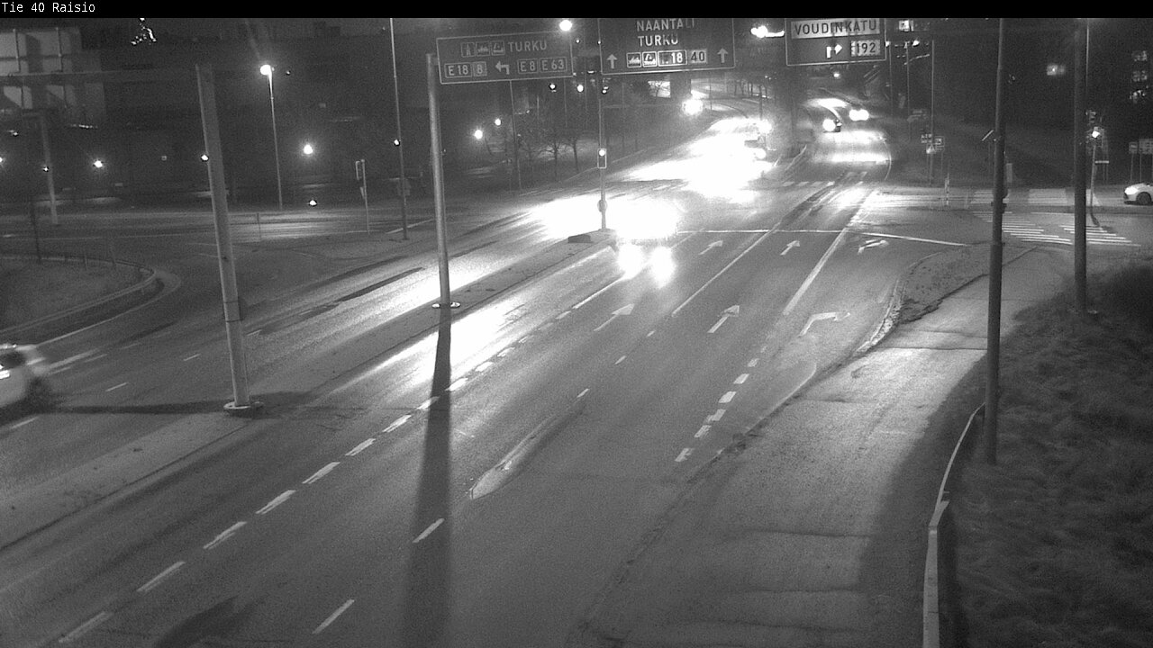 Weather Camera Image Väg 40 Reso, Raisio, Varsinais-Suomi