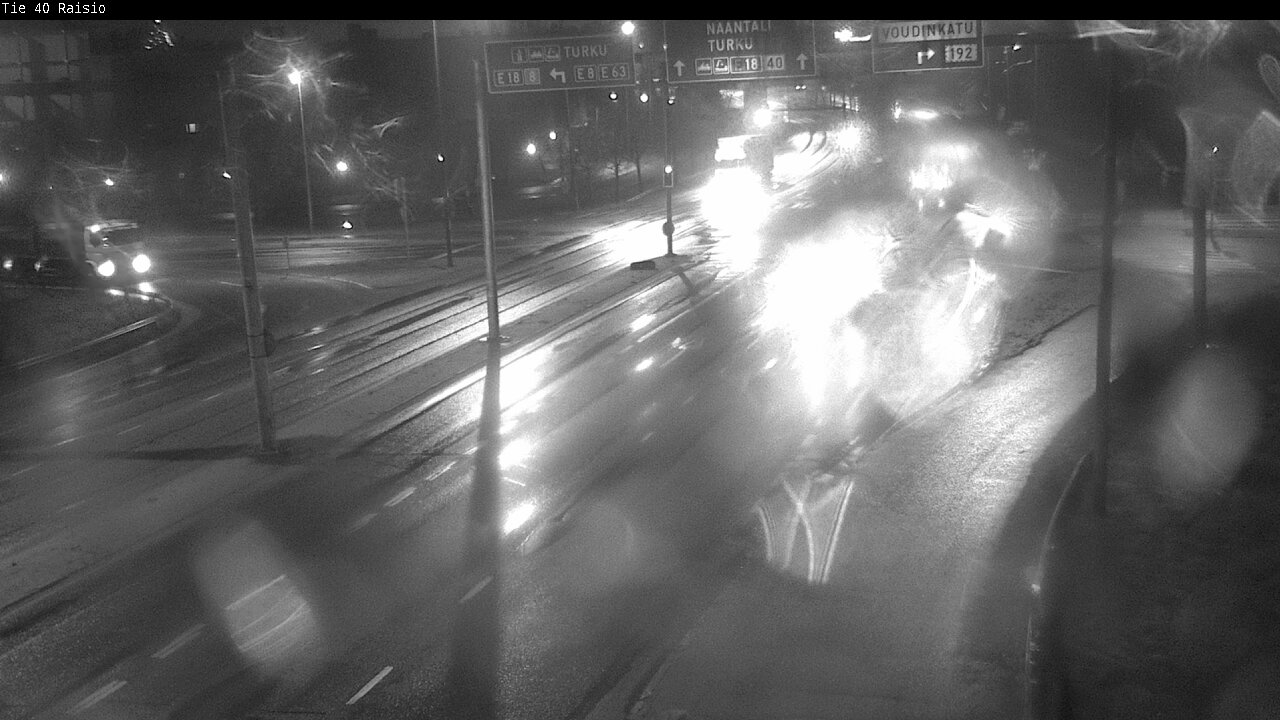 Weather Camera Image Väg 40 Reso, Raisio, Varsinais-Suomi