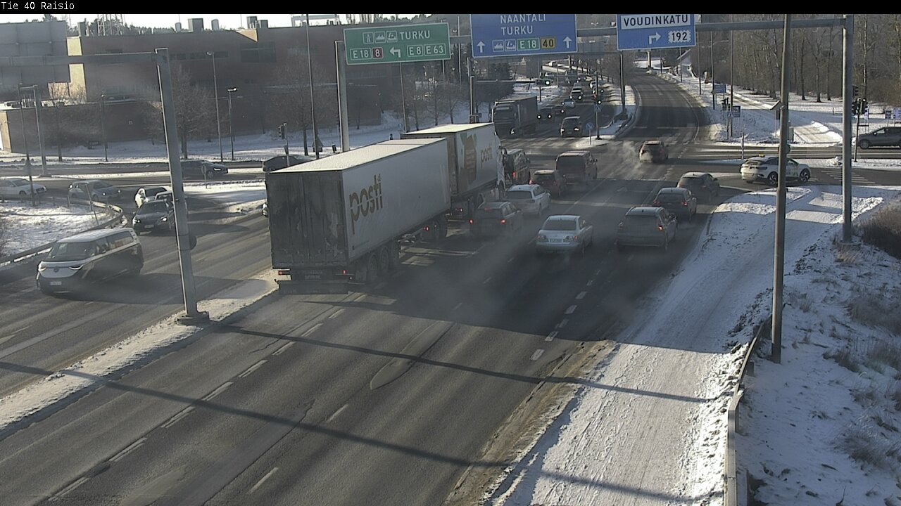 Weather Camera Image Road 40 Raisio, Raisio, Varsinais-Suomi