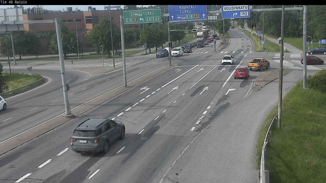 Weather Camera Image Väg 40 Reso, Raisio, Varsinais-Suomi