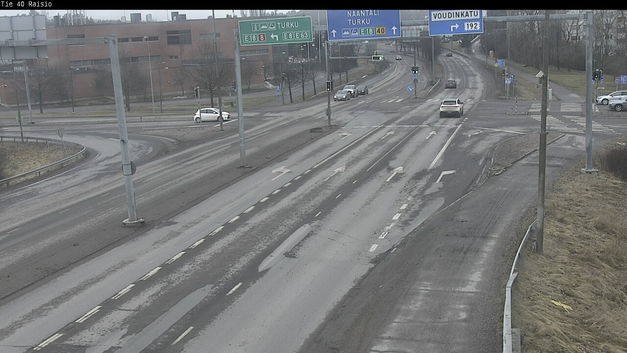 Weather Camera Image Road 40 Raisio, Raisio, Varsinais-Suomi