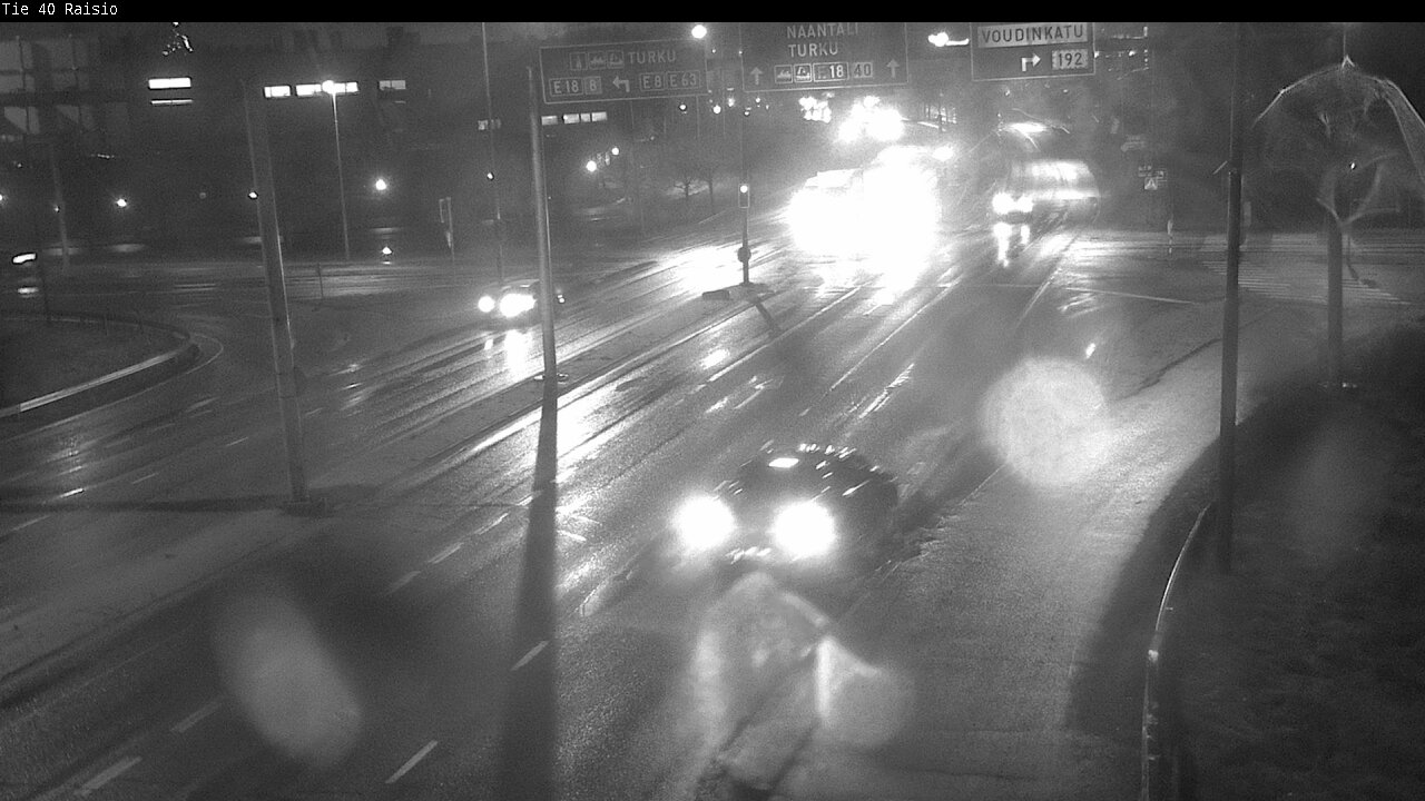 Weather Camera Image Väg 40 Reso, Raisio, Varsinais-Suomi