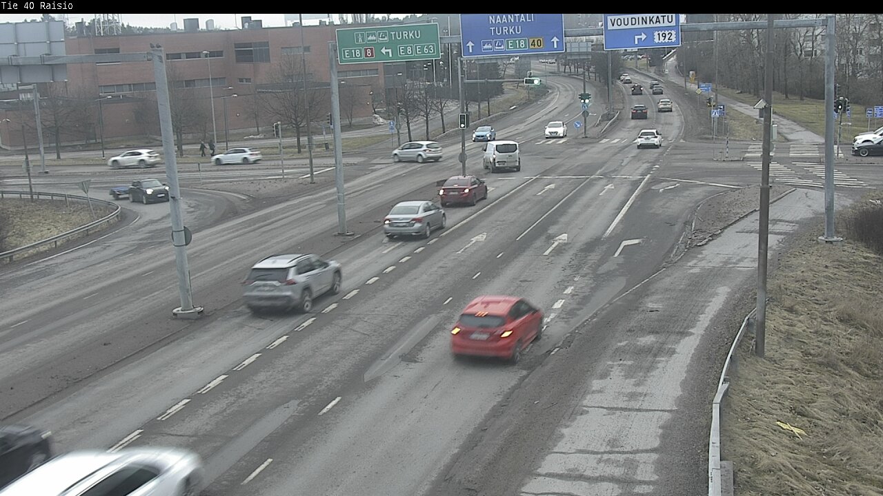 Weather Camera Image Road 40 Raisio, Raisio, Varsinais-Suomi