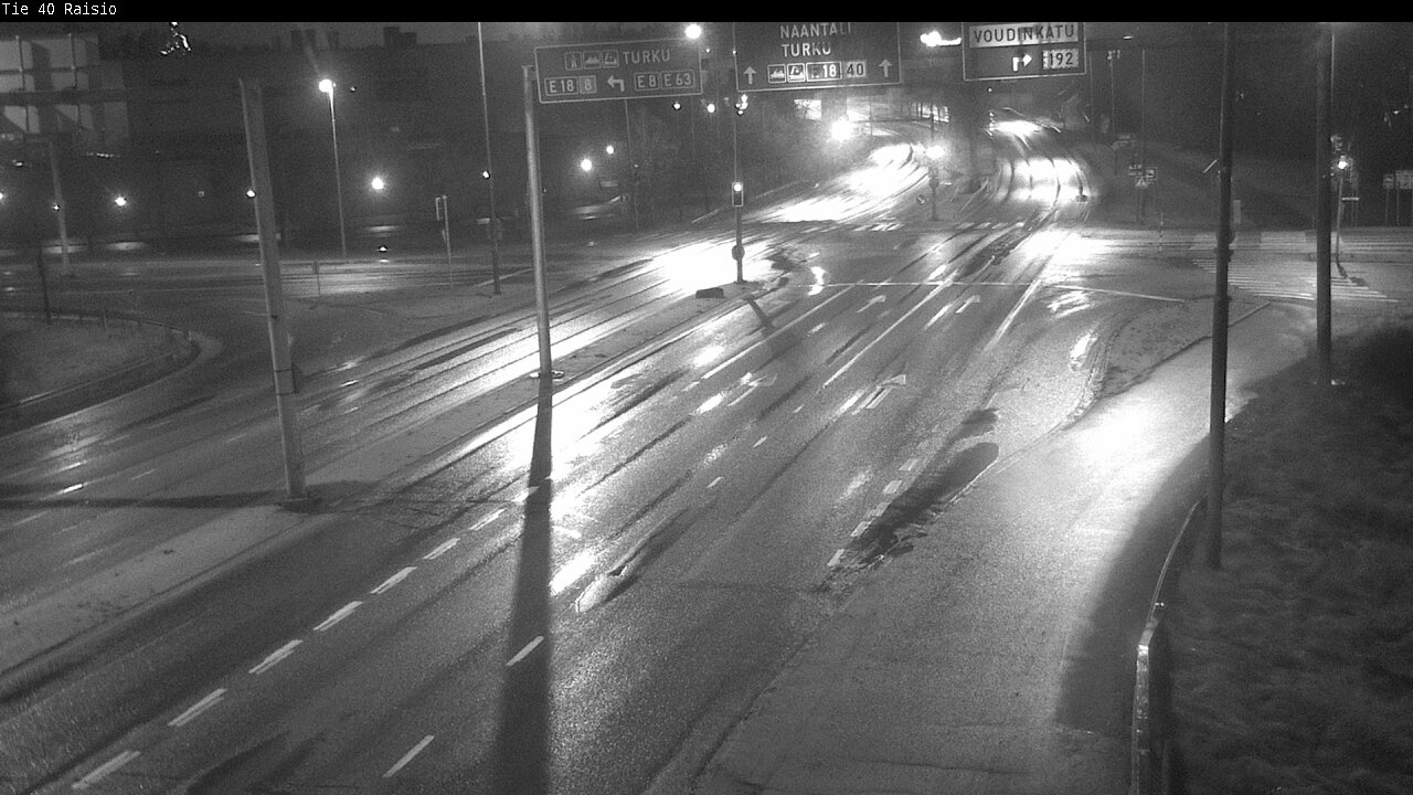 Weather Camera Image Väg 40 Reso, Raisio, Varsinais-Suomi