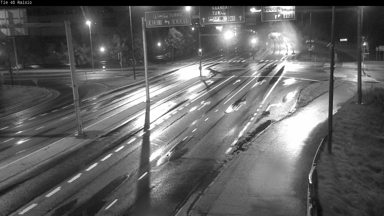 Weather Camera Image Road 40 Raisio, Raisio, Varsinais-Suomi