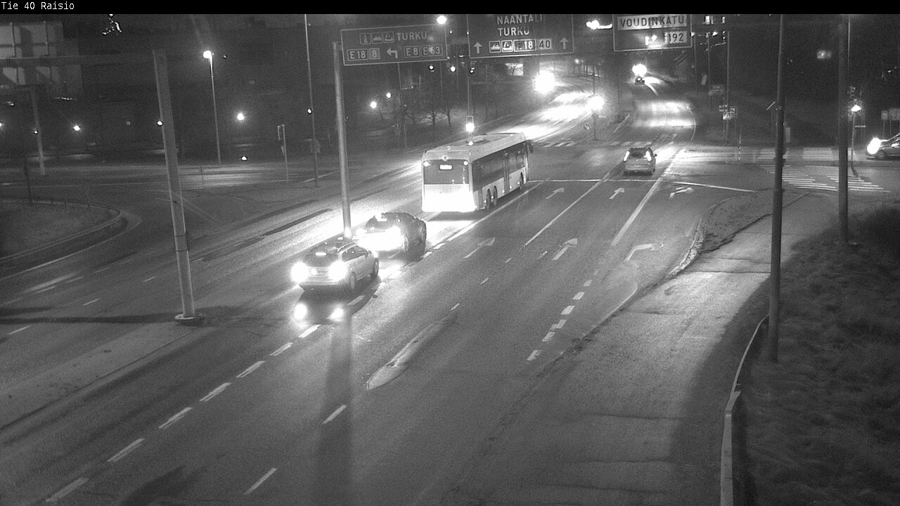Weather Camera Image Väg 40 Reso, Raisio, Varsinais-Suomi